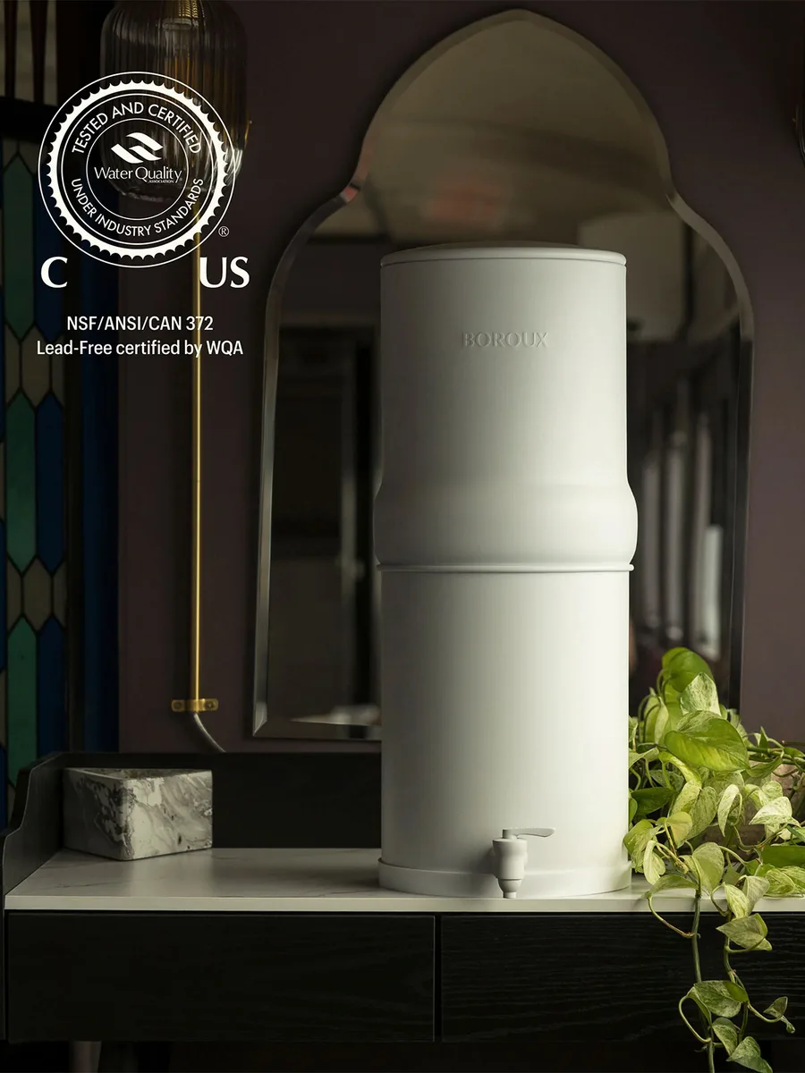 BOROUX Legacy waterfilter wit 11,4L