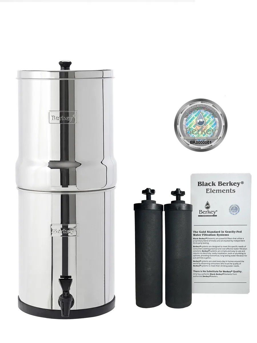 Big Berkey Water Filter 8.5L