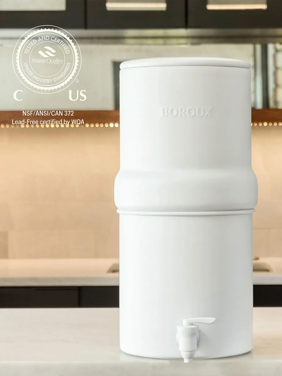 BOROUX Legacy Compact waterfilter wit 6,8L