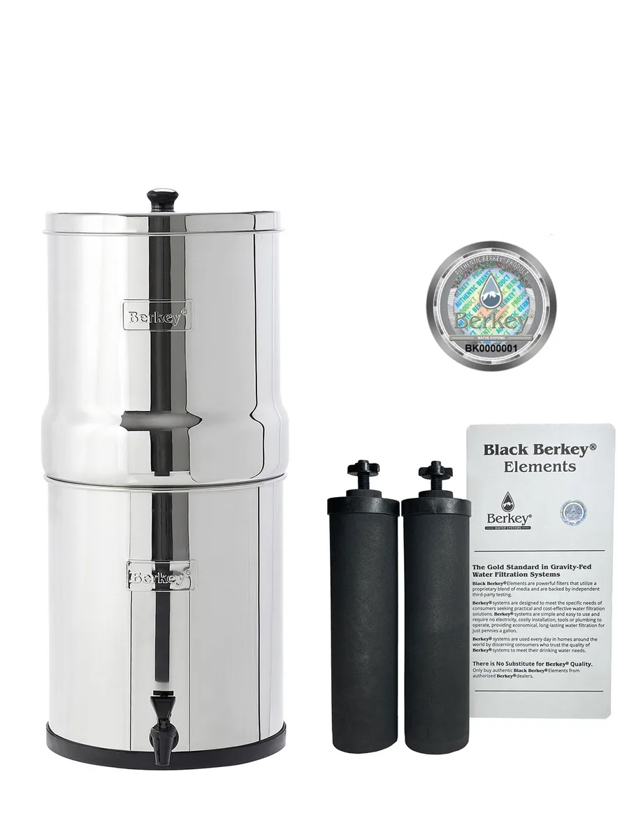 Travel Berkey Waterfilter 6L