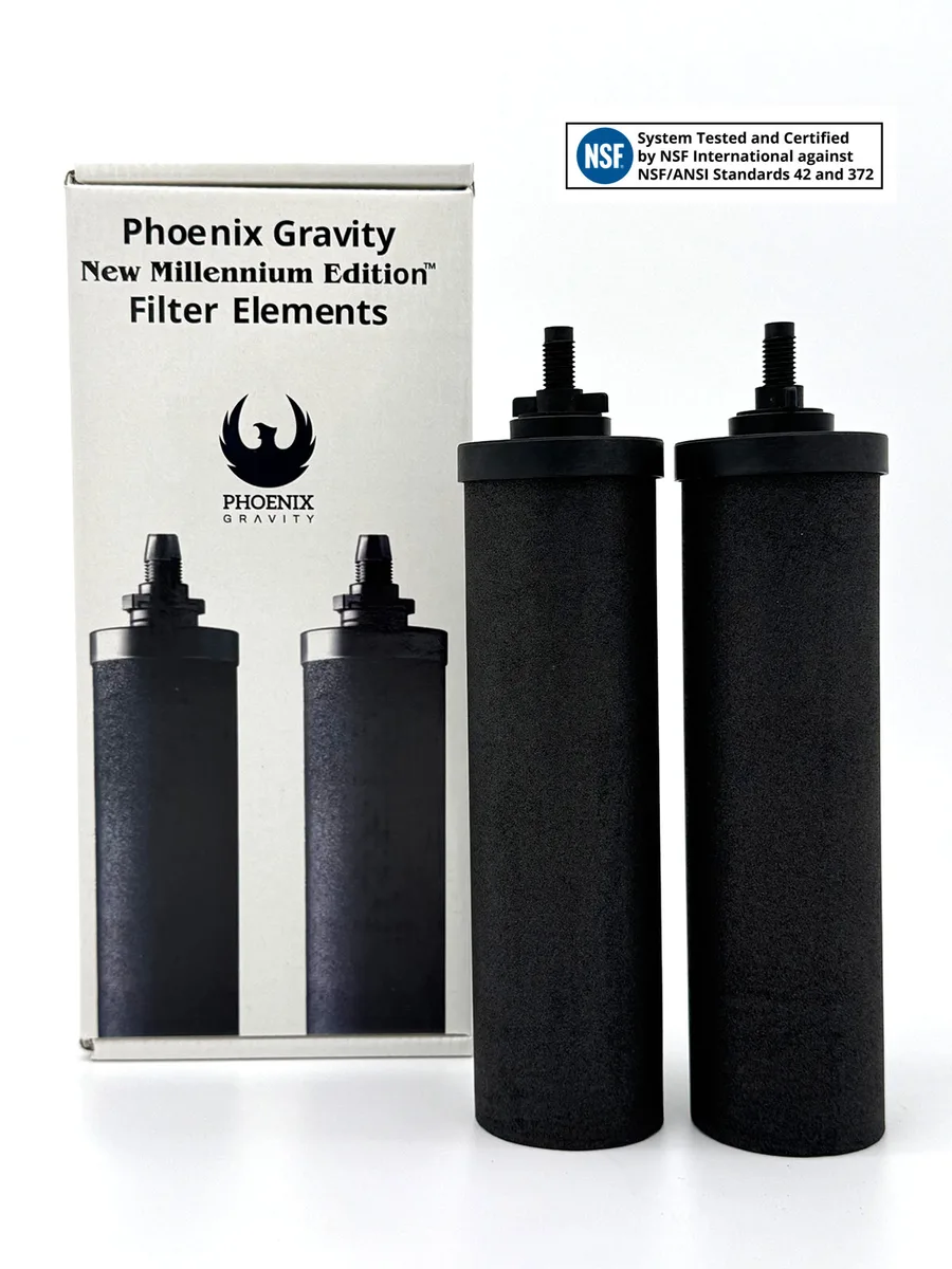 Phoenix Gravity New Millennium Edition filter elements (2 pieces)