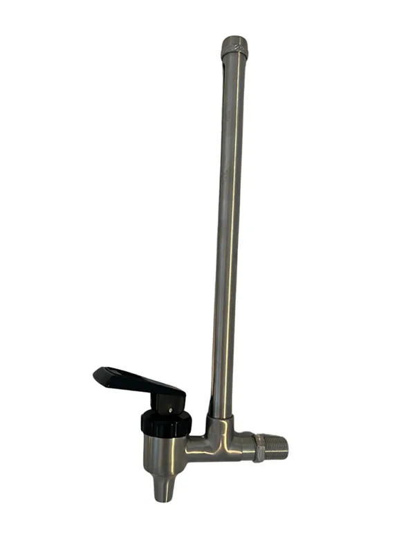 Stainless steel sight-glass tap for Pure Filters Family water filter