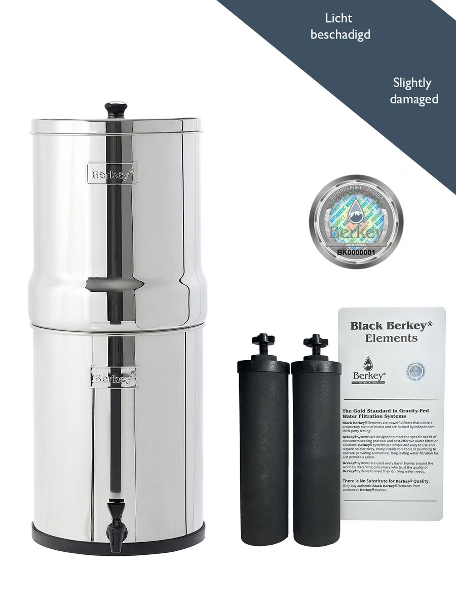 Royal Berkey Water Filter DAMAGED 12.3L