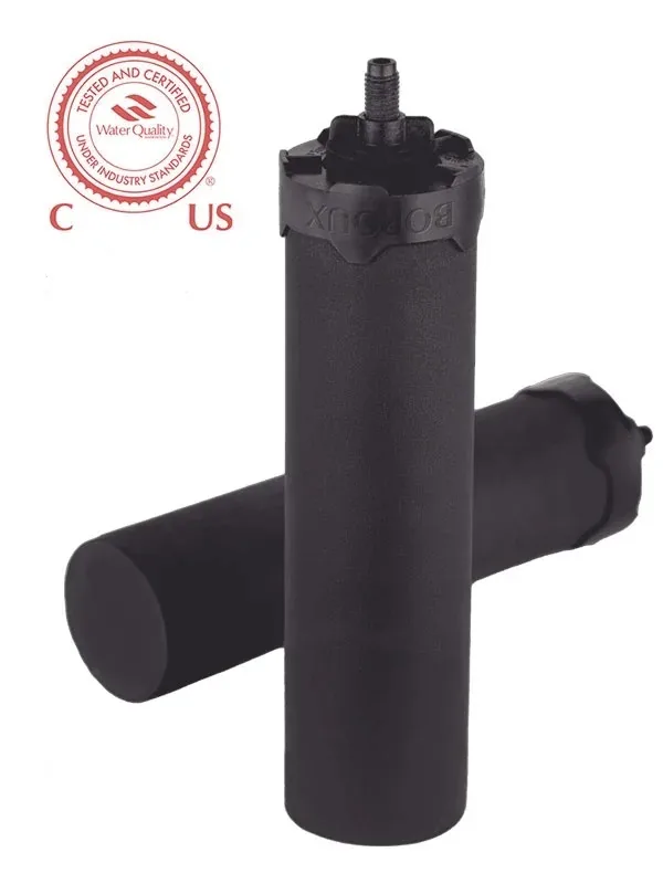 BOROUX Foundation Black filter elements (2 pieces)